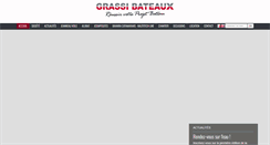 Desktop Screenshot of grassibateaux.com